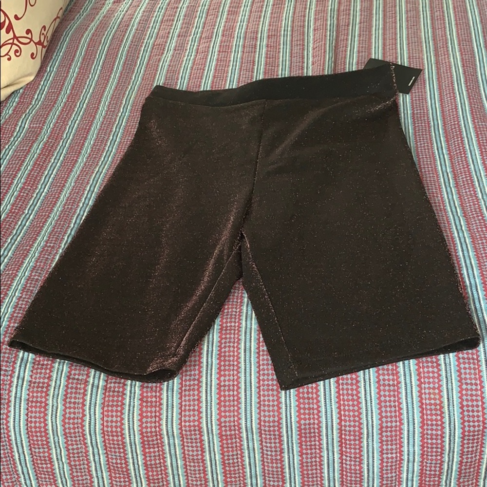 Forever 21 Pink Sparkle Bike Shorts